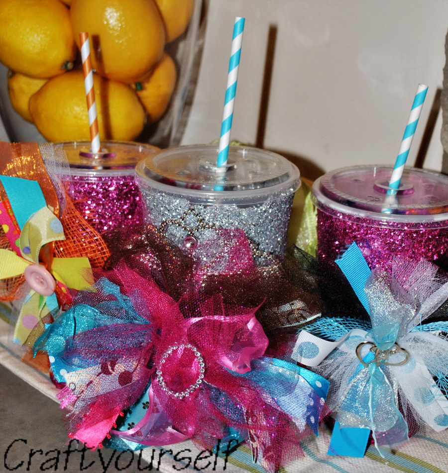 Glitter cup tutorial. Craft