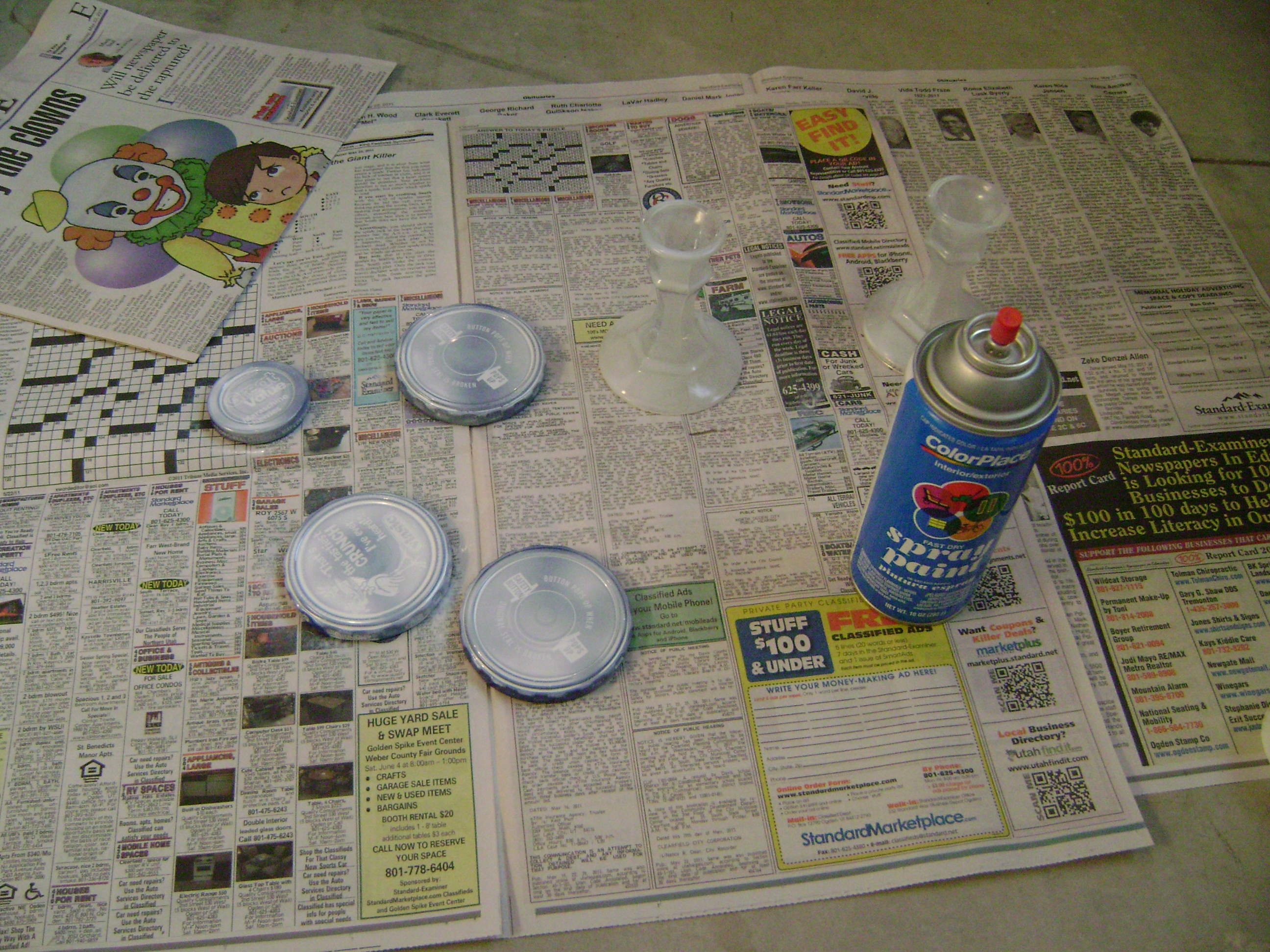 How to make candy jars out of pickle jars Craft