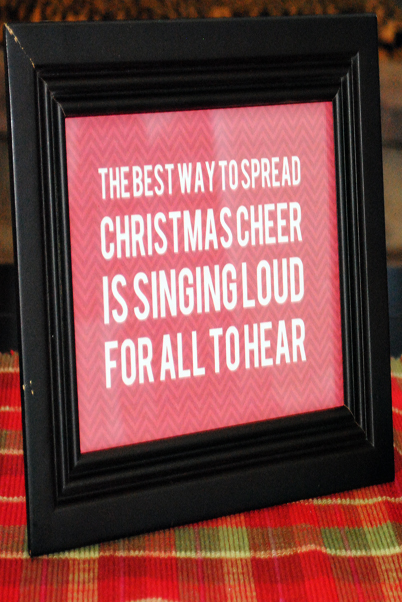 Christmas sing for all to hear