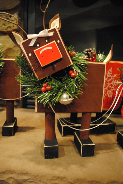 sleigh finished just deer