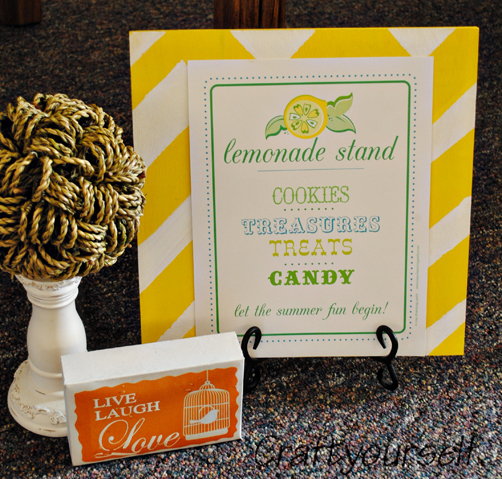 Lemonade and chevron