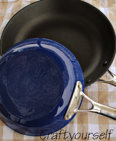 Teflon Technique cast iron skillet