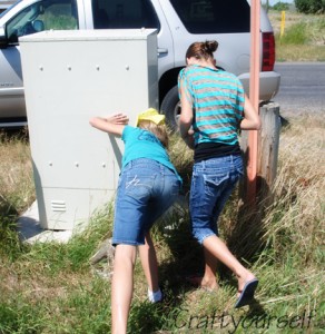 Geo Caching Sam & Mae