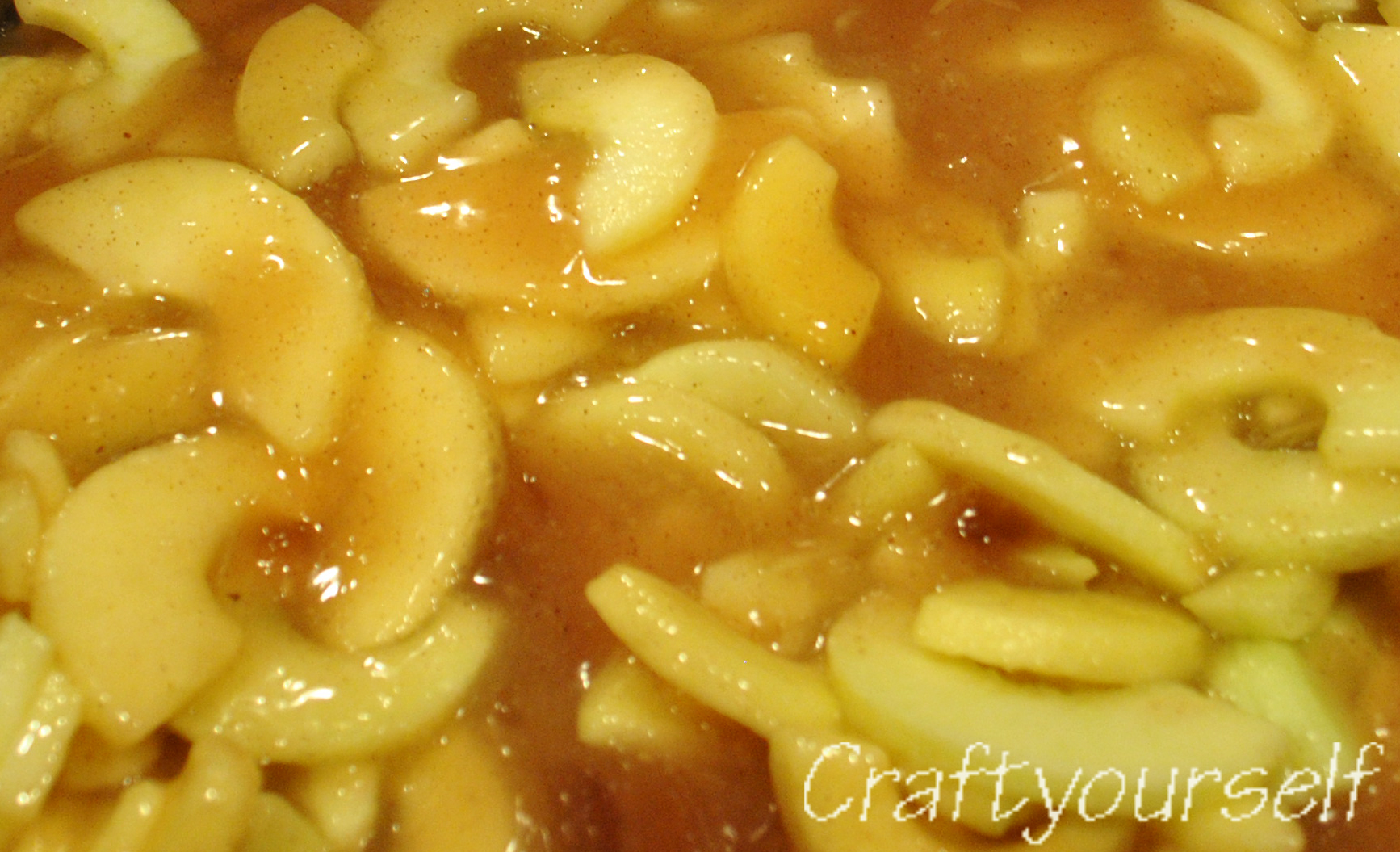 How to make freezer apple pie filling - Craft