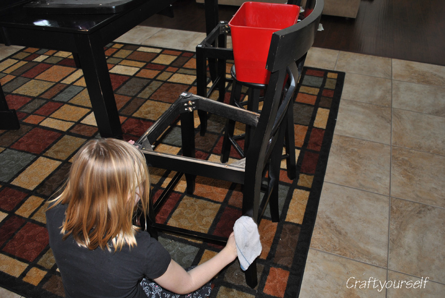 chair washing