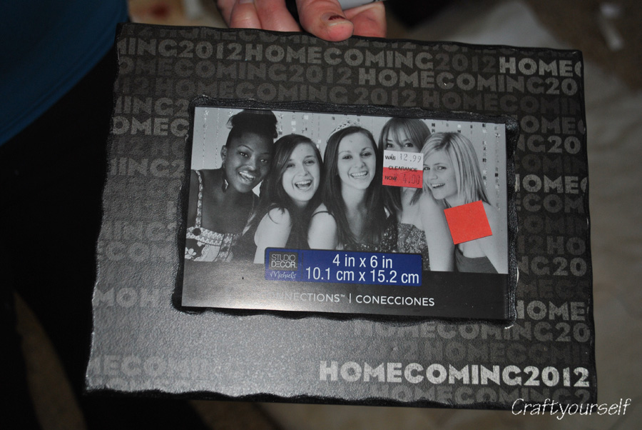 Photo frame redo Craft