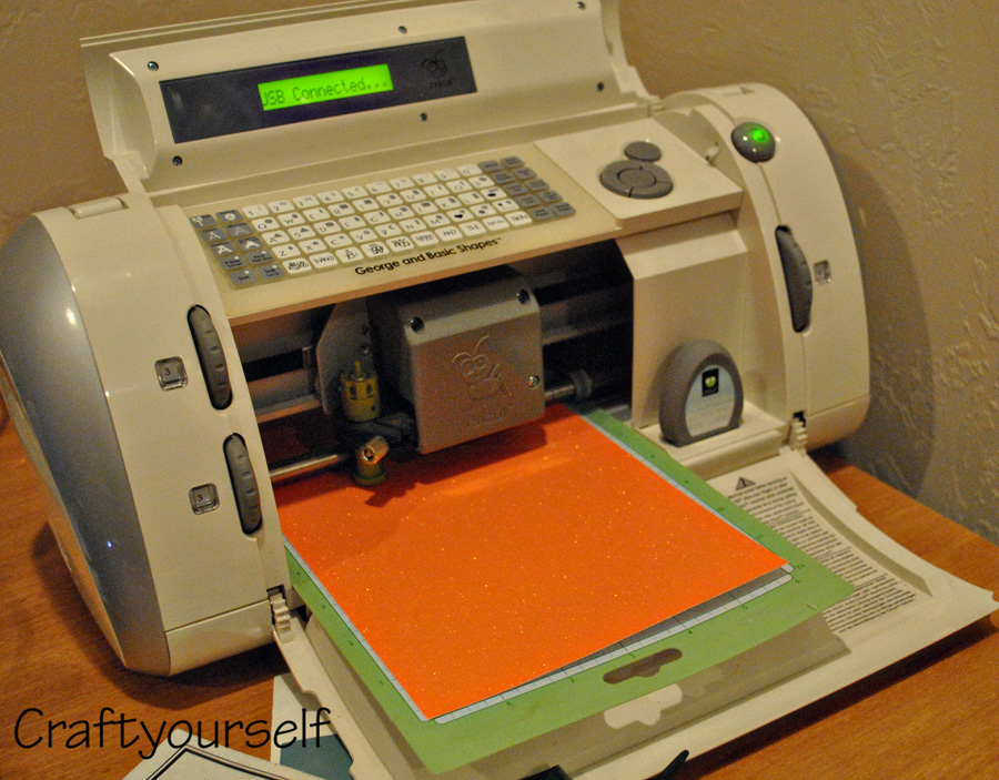 Halloween count down cutting letters