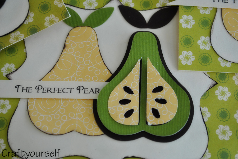 Perfect pear card