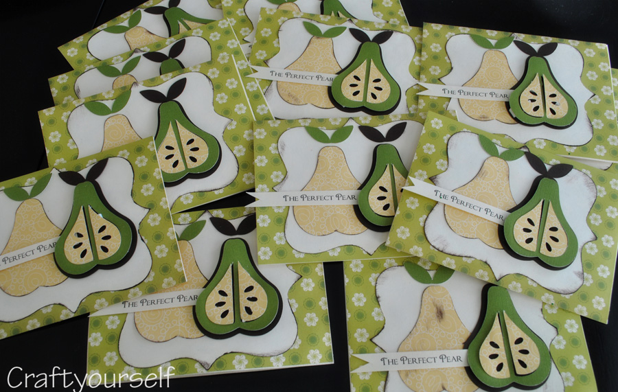 Perfect pear lot of cards