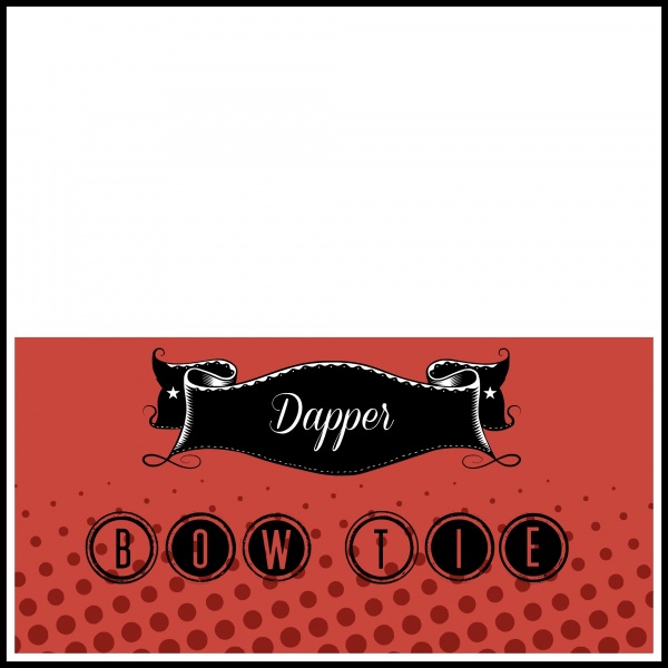Dapper bow tie