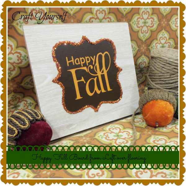 Happy fall sign