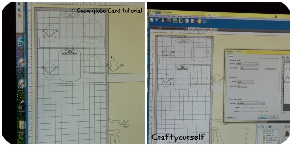 Snow globe tutorial Collage