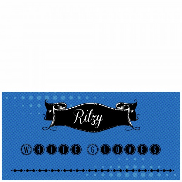 ritzy white glove
