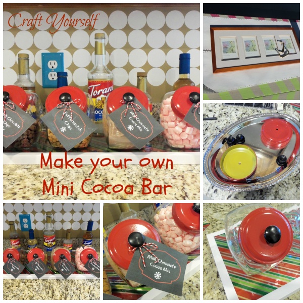 Mini cocoa bar tags
