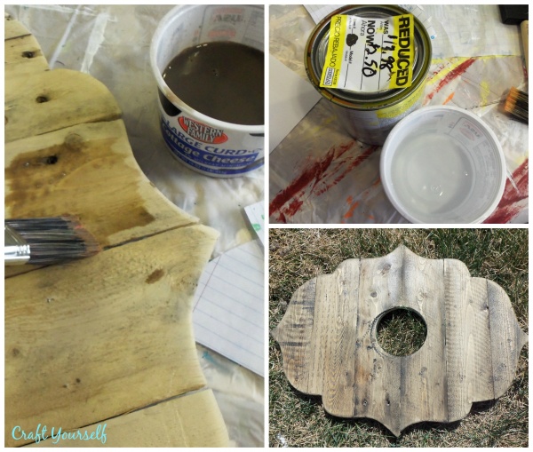 Wood glaze mix
