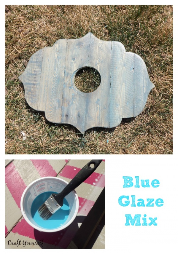 blue glaze mix