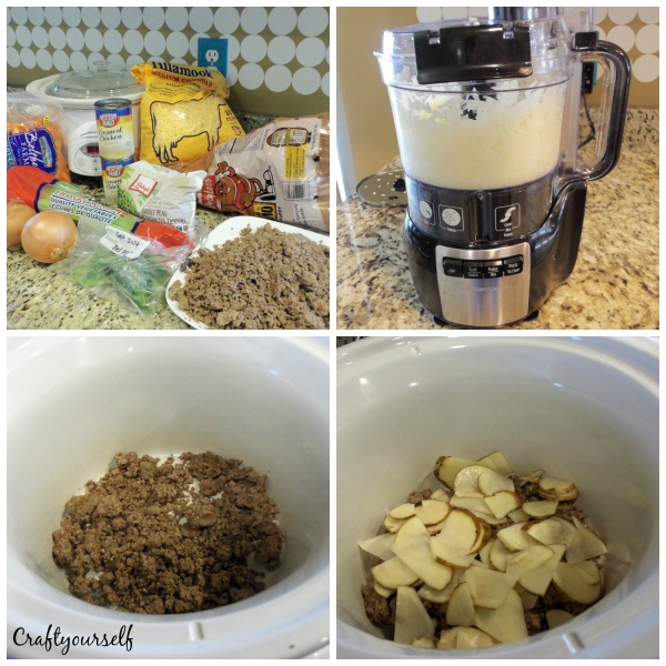 Supper dish ingredients