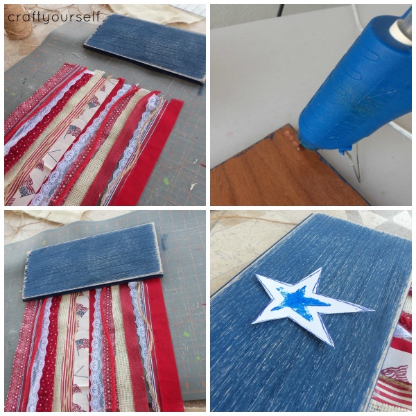 fringe flag assembly
