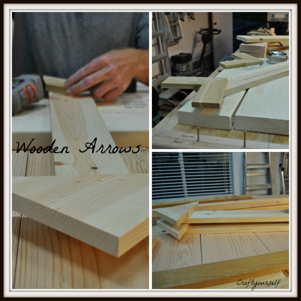 Wooden Arrows creating