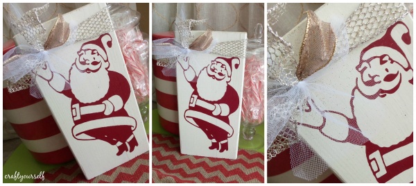 vintage santa boards