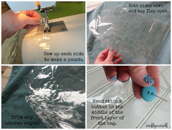 vinyl pouch sewing