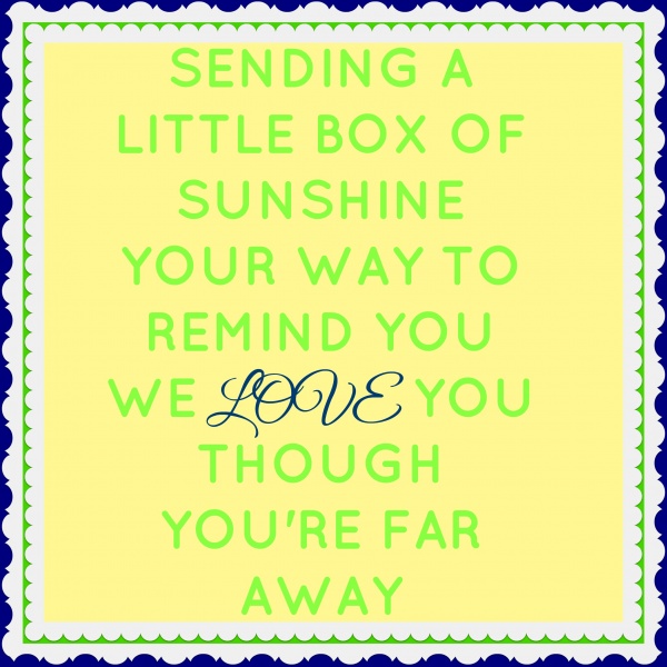 Box of sunshine