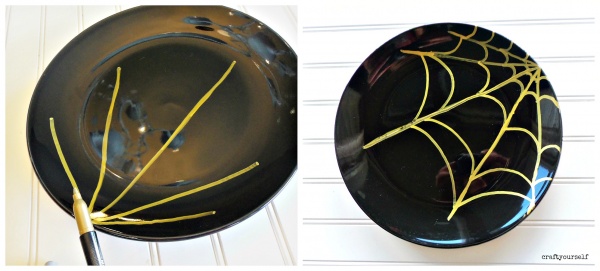 diy-spider-web-plate