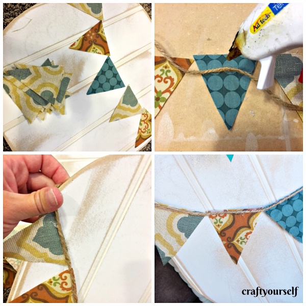 bead board pumpkin banner