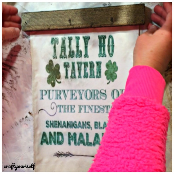 tally ho apply wood trim