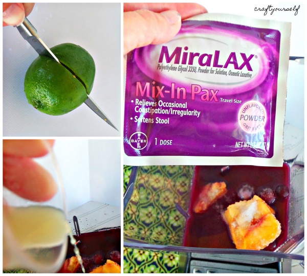 lime ricky smoothie miraLax