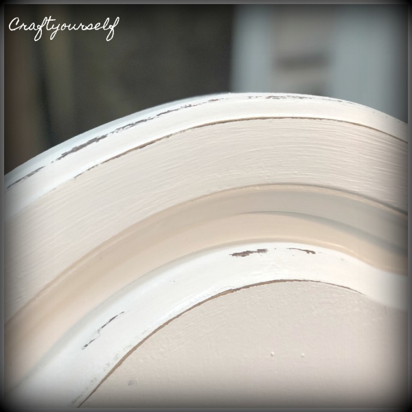 Up close sanded door