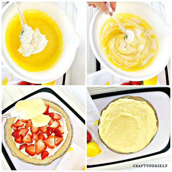 lemon pie pudding layer